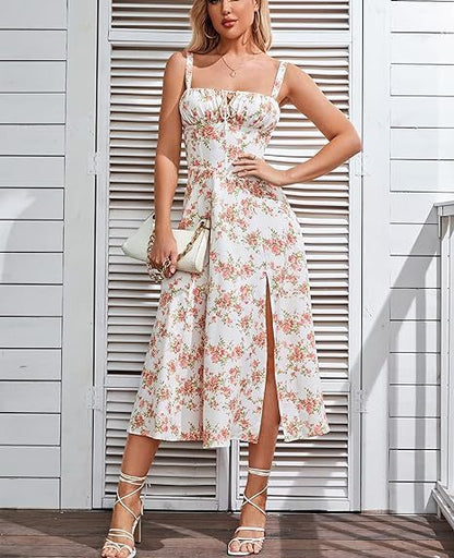 Iris - Floral Dress